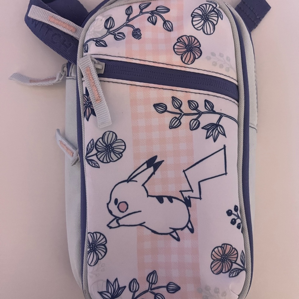 Nintendo Switch 1 Pikachu Crossbody Case/Bag
